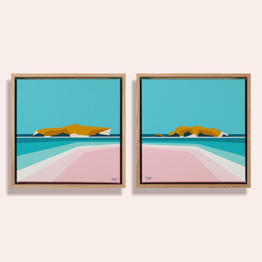 Stingray Bay Diptych No.1