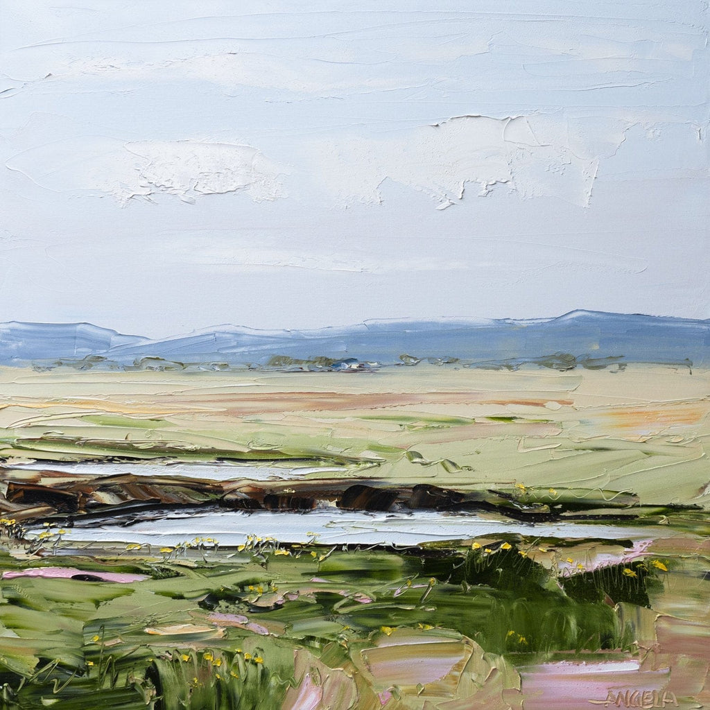 Relaxed Days - Original Art-Original Art-Angela Hawkey-Greenhouse Interiors Pty Ltd