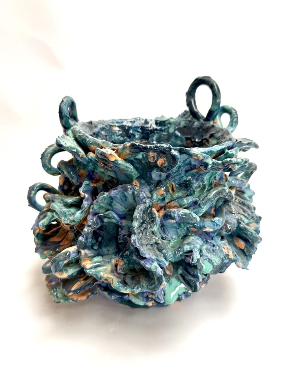 Rocky Skies - Sculptural Vase-Ceramics-Lauren Barton-Greenhouse Interiors Pty Ltd