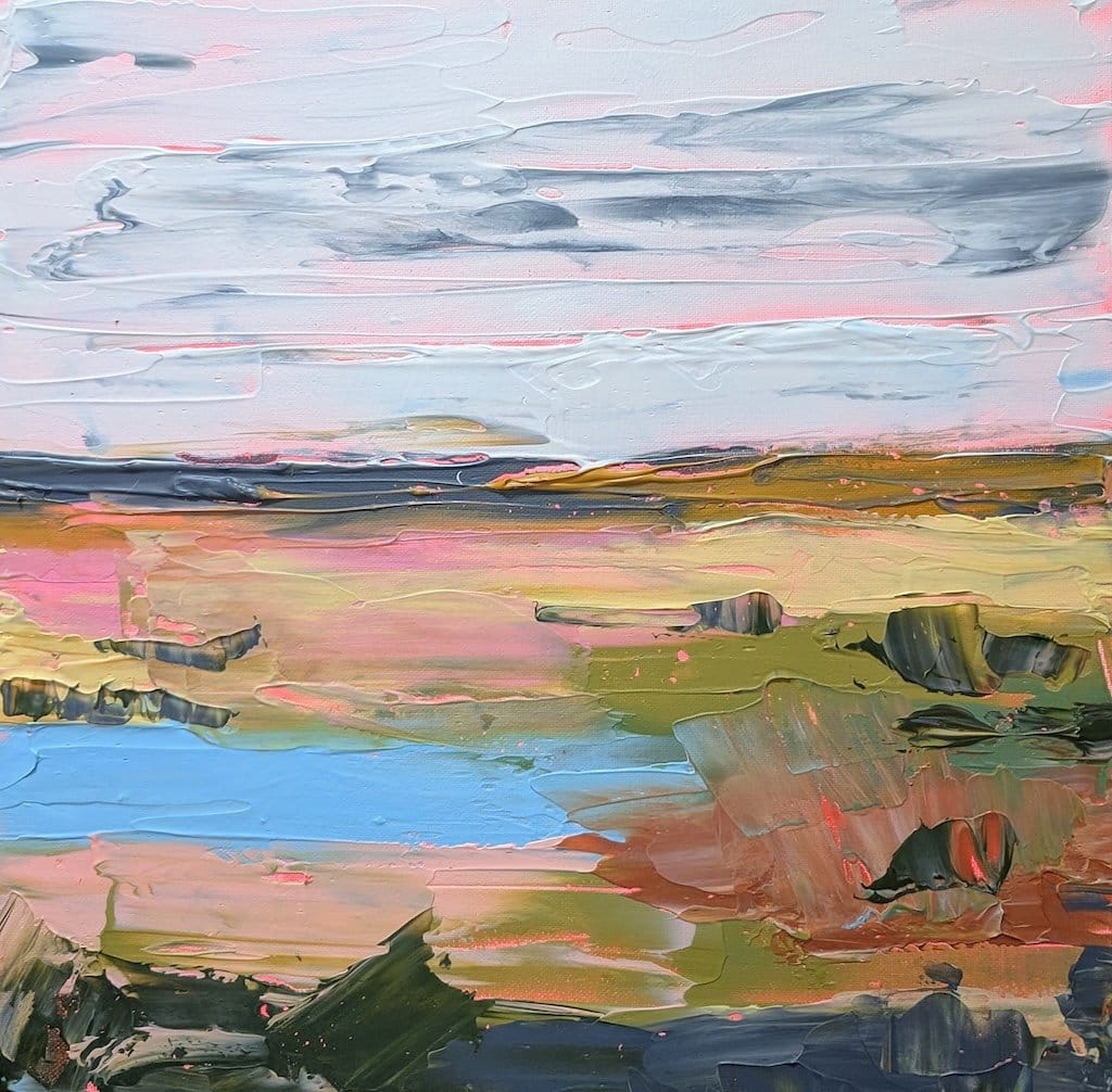 Mellow Meadow - Original Art-Original Art-Marinka Parnham-Greenhouse Interiors Pty Ltd