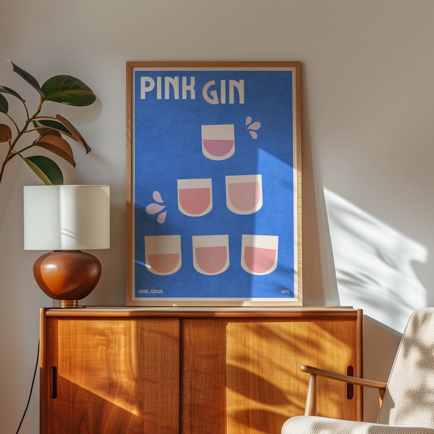 Studio Pink Gin - Limited Edition Print