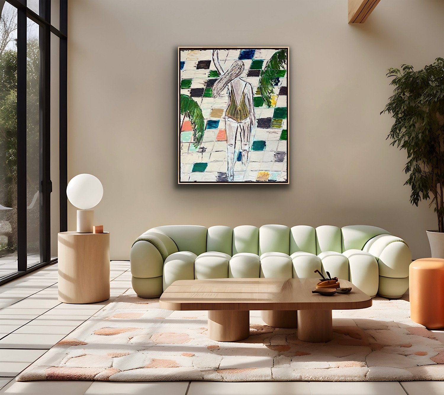 Pool Poser - Original Artwork