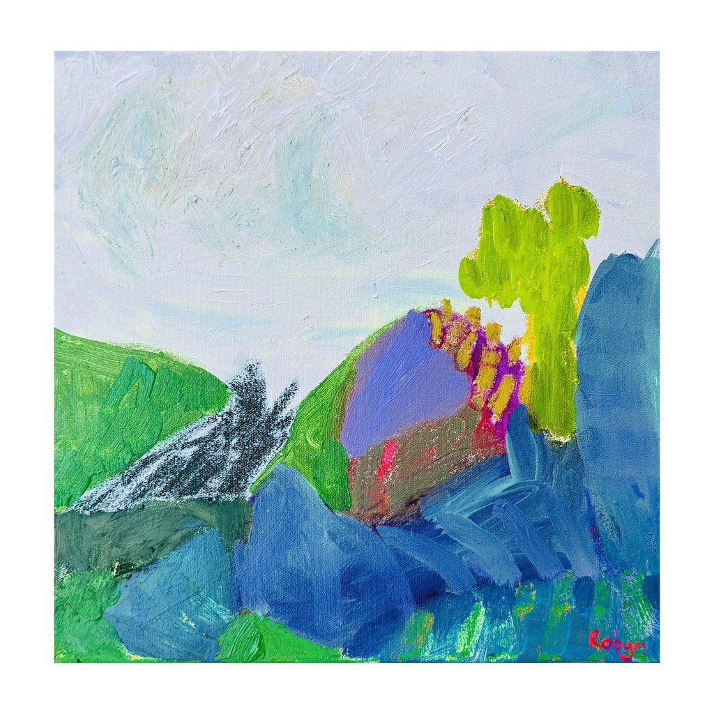 Nara - Original Painting-Original Art-Robyn Kylie-Greenhouse Interiors Pty Ltd