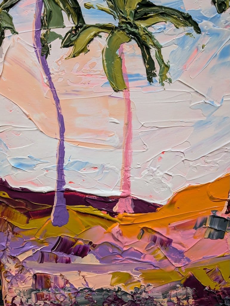 Summer Palms - Original Art
