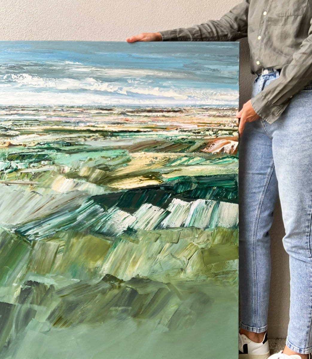 Southern Glow Original Artwork-Original Art-Katie Wyatt-Greenhouse Interiors Pty Ltd
