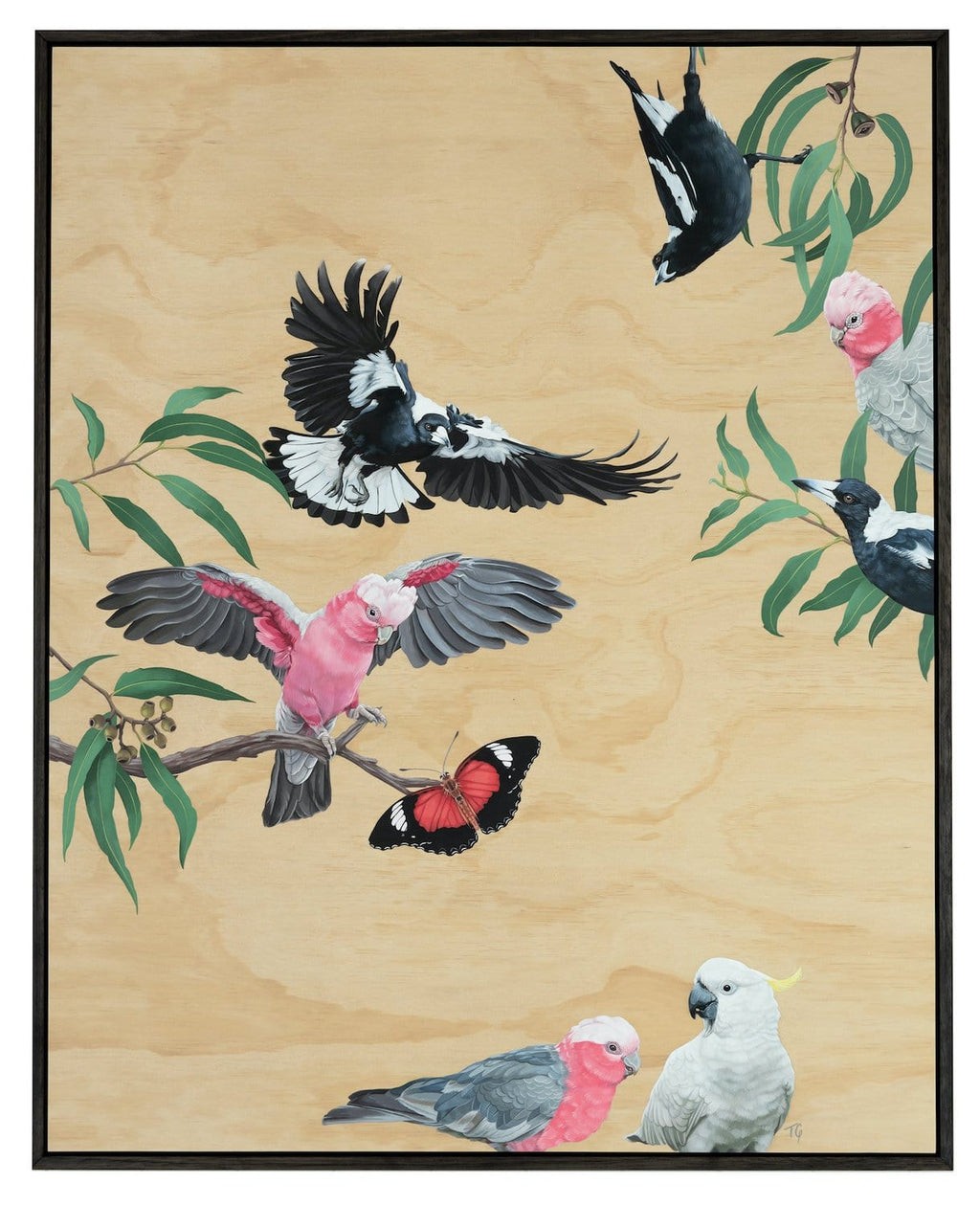 A Little Birdie Told Me That You're Into Birds - Original Art