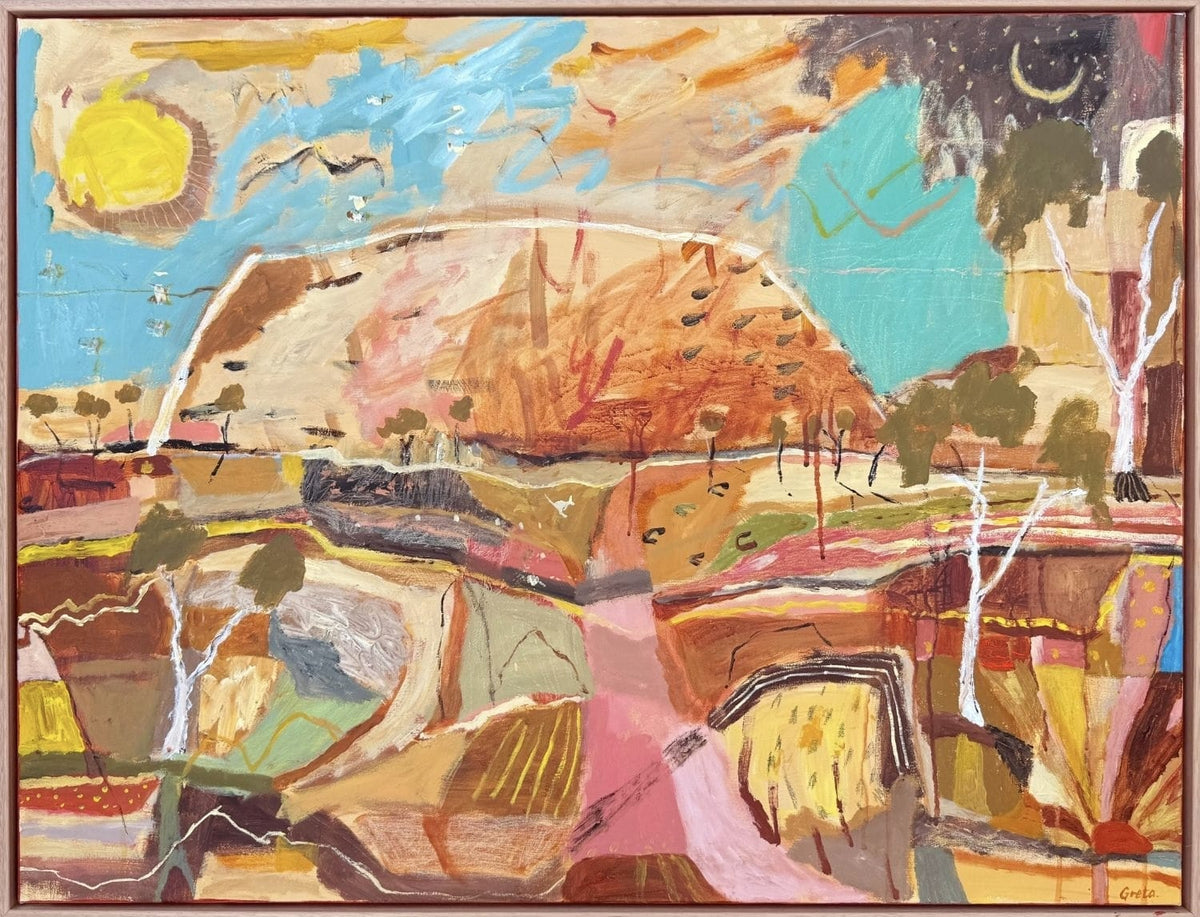 Outback Fragments  - Original Artwork-Original Art-Greta Hounslow-Greenhouse Interiors