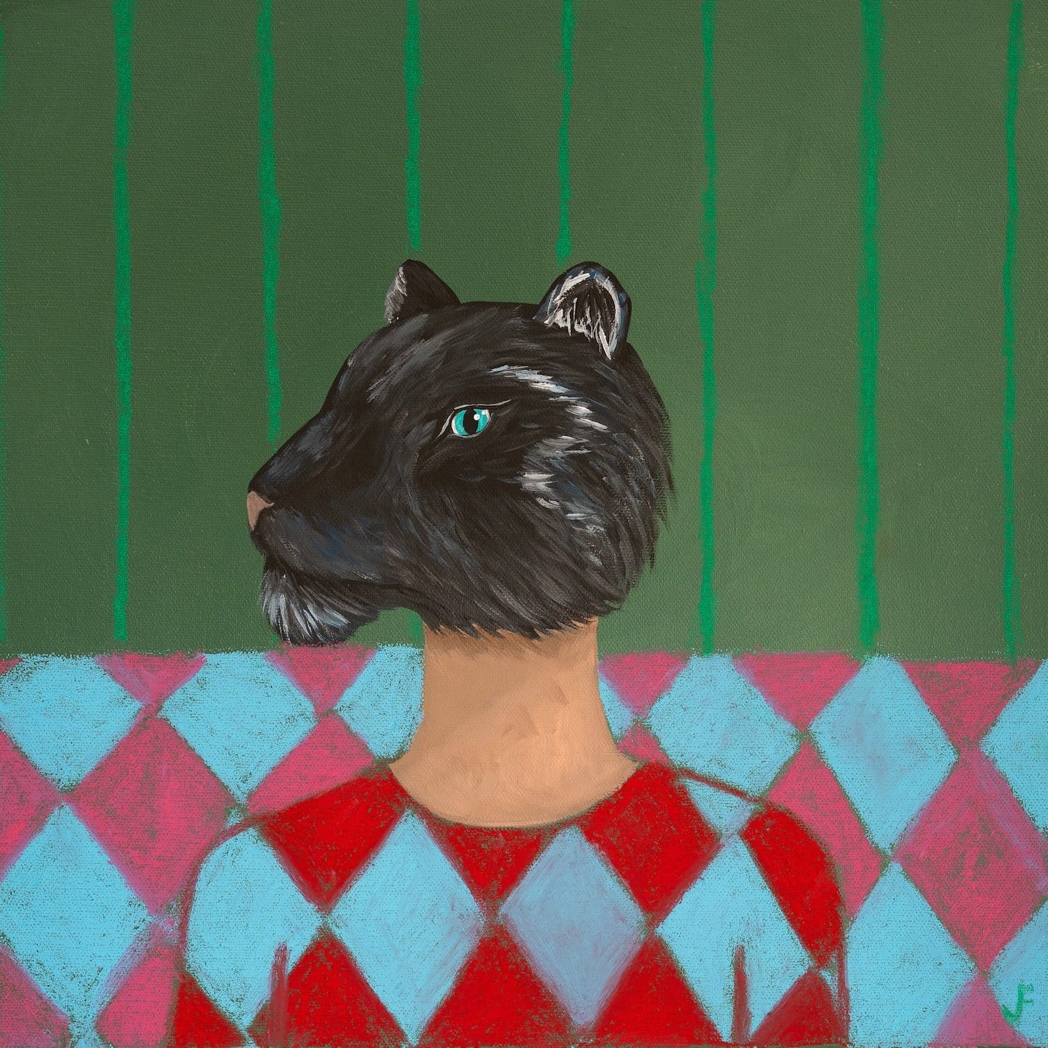 Harlequin Panther - Original Artwork