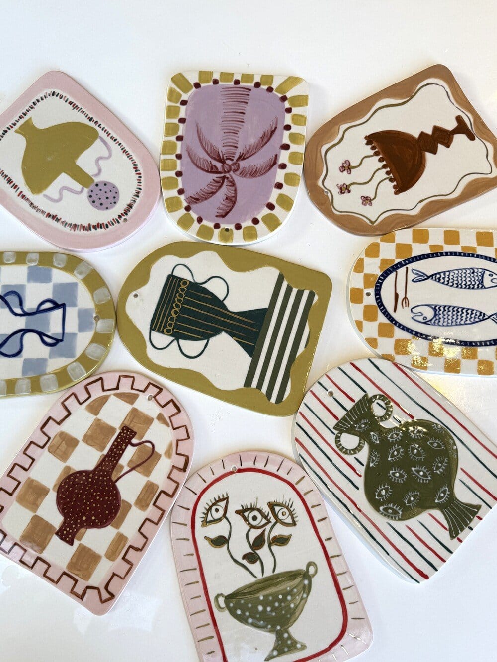 Art Tile - Gingham Fun