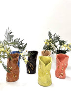 Mini Crush Vase 'Copper Gold'