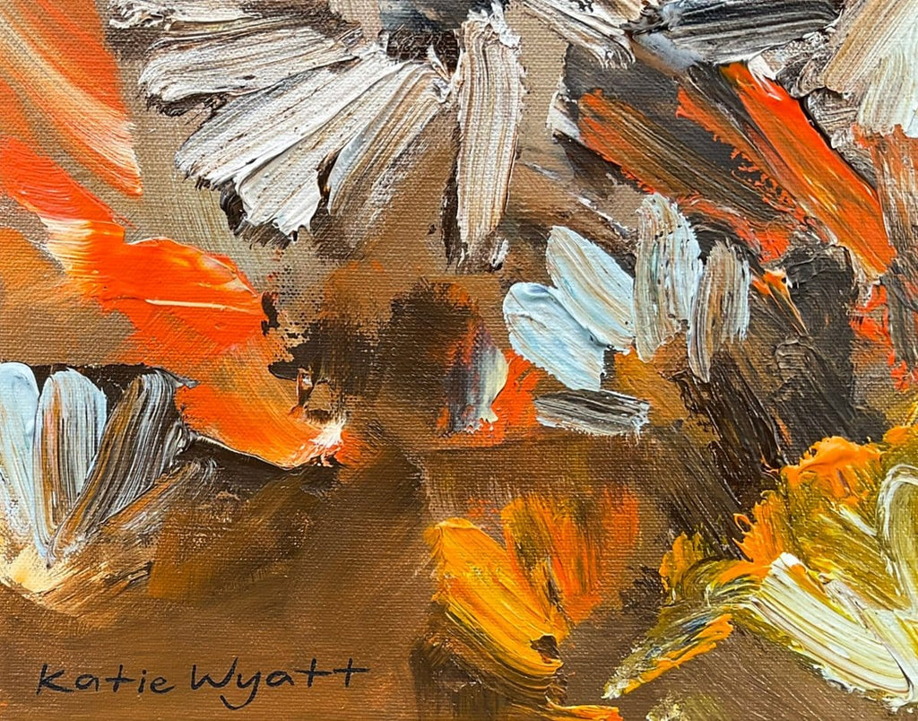 Sienna Garden - Original Artwork-Original Art-Katie Wyatt-Greenhouse Interiors Pty Ltd