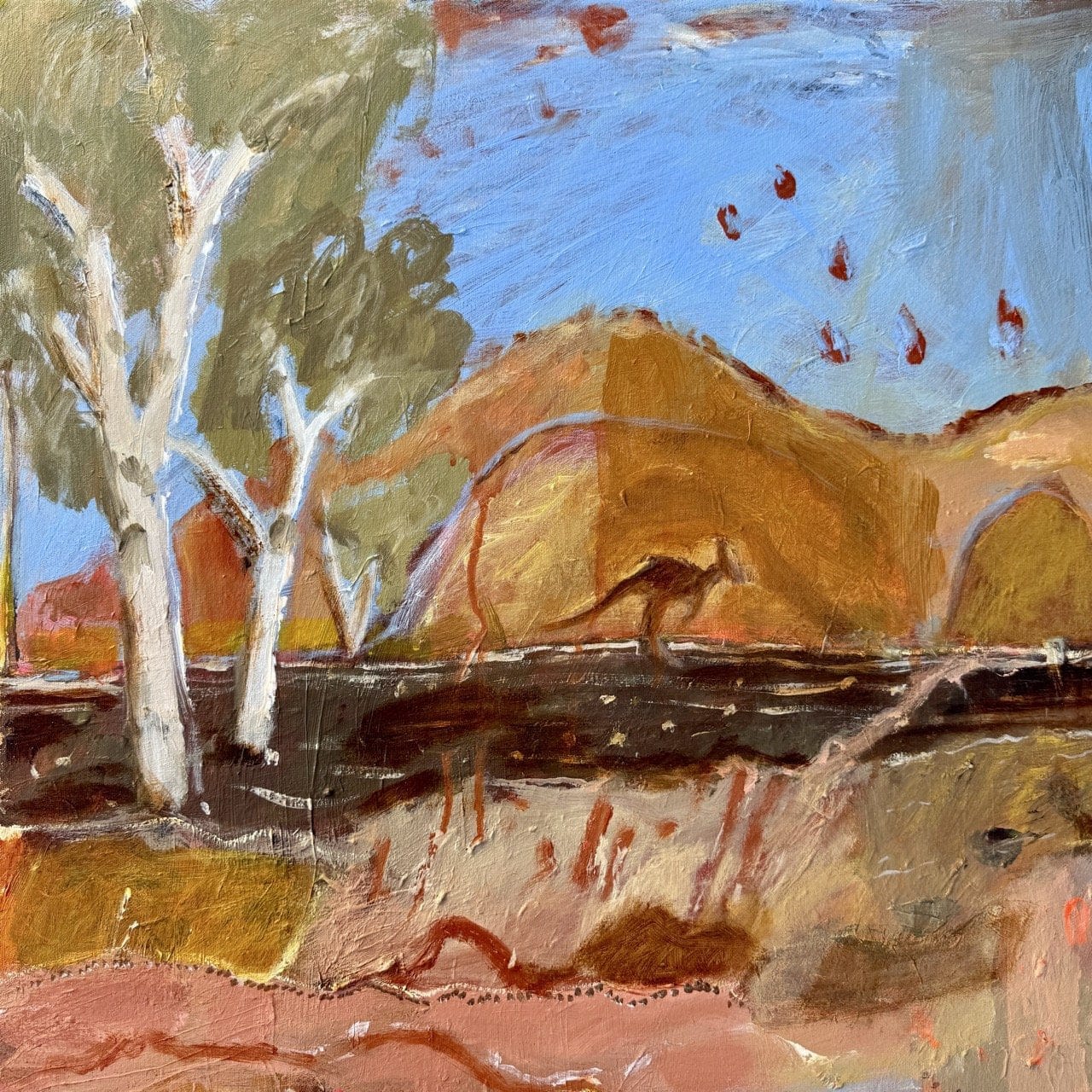 Crocodile Country - Original Art
