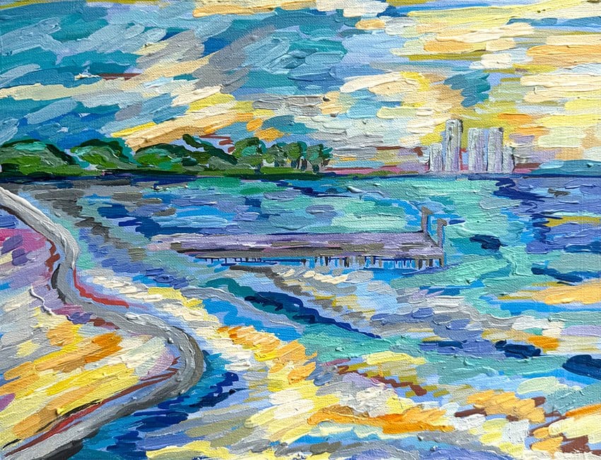 Outta The Blue - Original Art