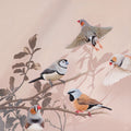 You're The Fanciest Finch I Know - Original Art-Original Art-Teneille Grace-Greenhouse Interiors Pty Ltd