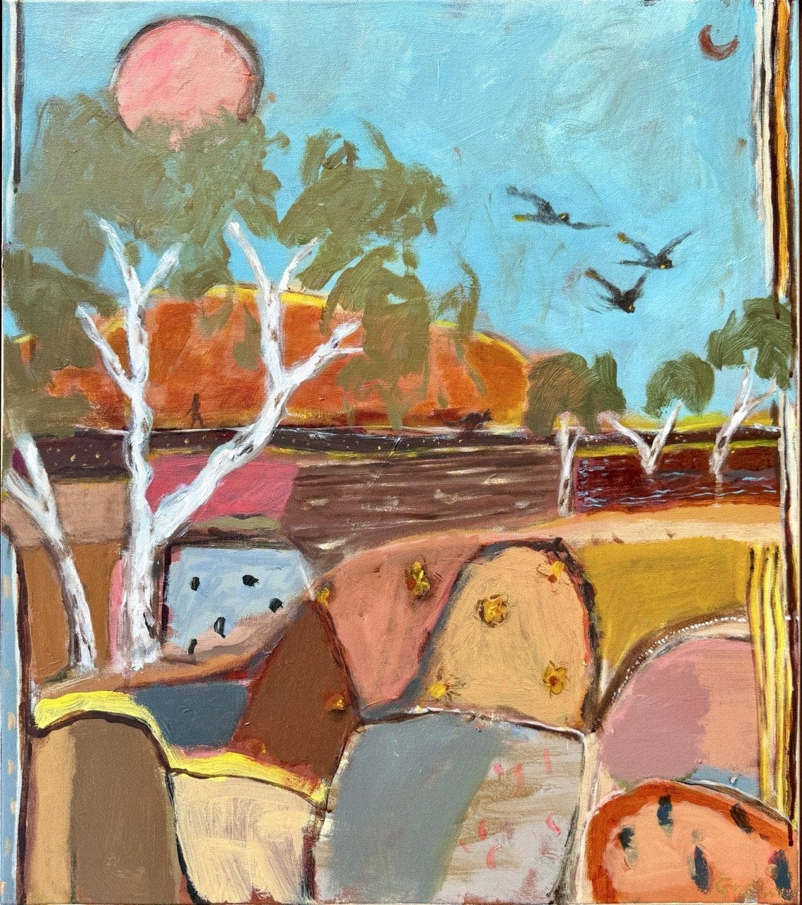 Beat Of The Billabong - Original Art