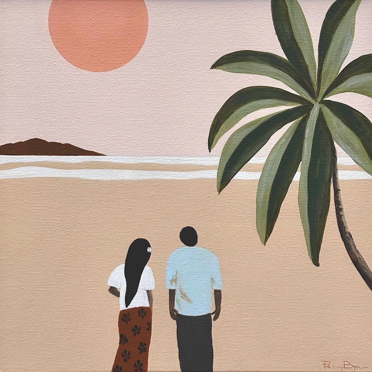 The Beach And Beyond - Original Art