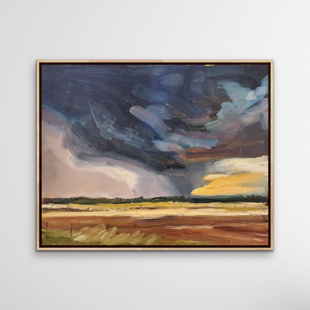 A Patient Land - Original Art-Original Art-Michelle Keighley-Greenhouse Interiors Pty Ltd