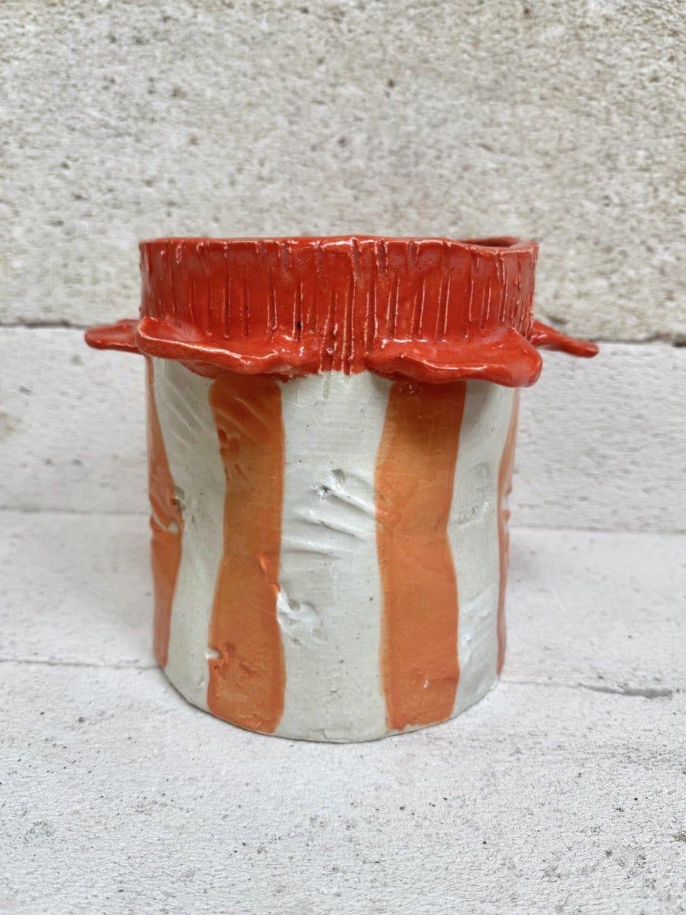 Ice / Flower Bucket 'Vermillion Coral'
