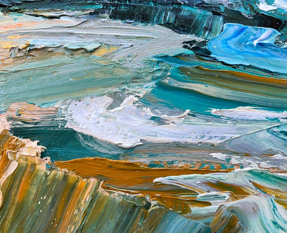 Aqua Drift - Original Art