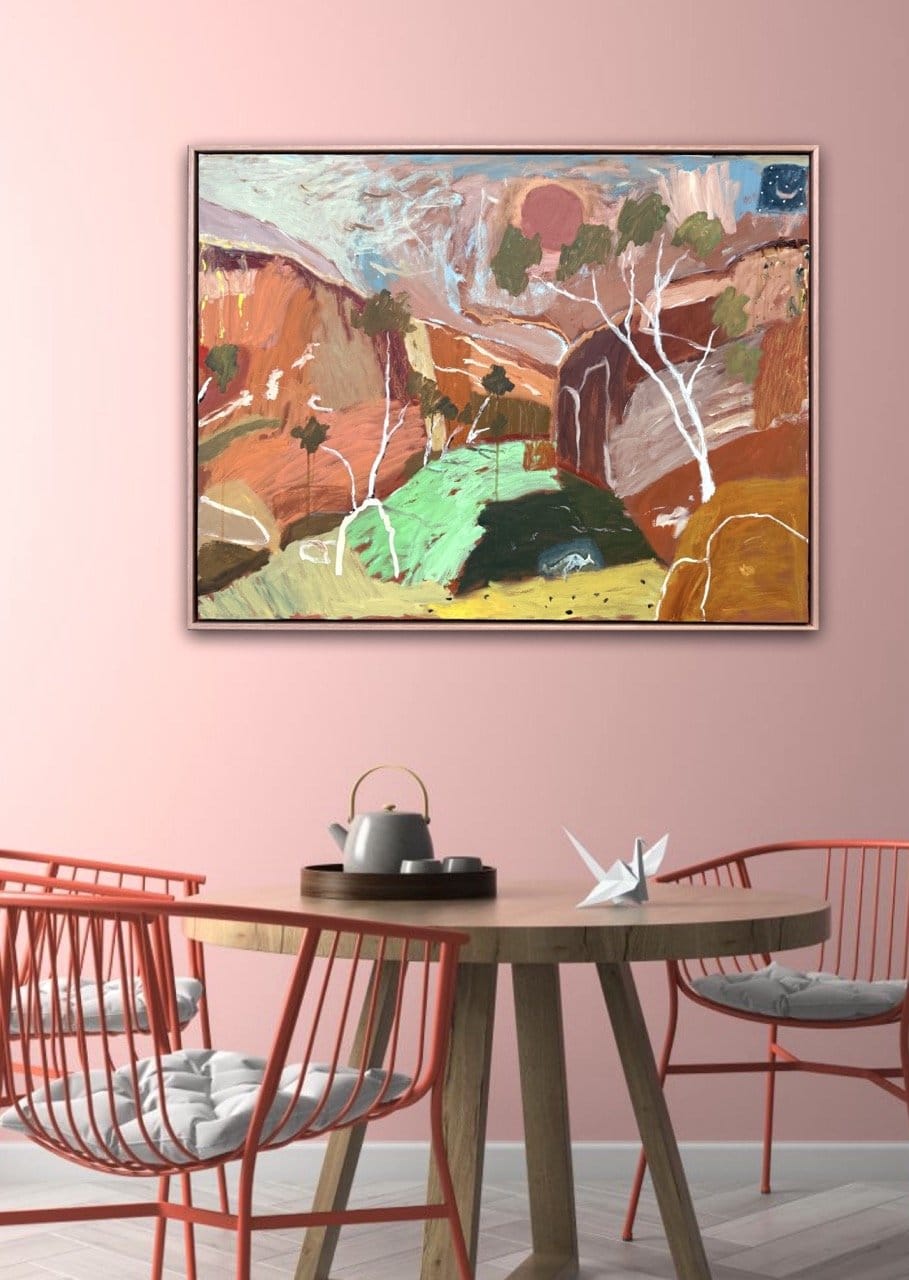 Song Of The Gorge - Original Artwork-Original Art-Greta Hounslow-Greenhouse Interiors Pty Ltd