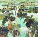 Early Morning, Peppercorn Creek - Original Painting-Original Art-Elizabeth Primmer-Greenhouse Interiors Pty Ltd