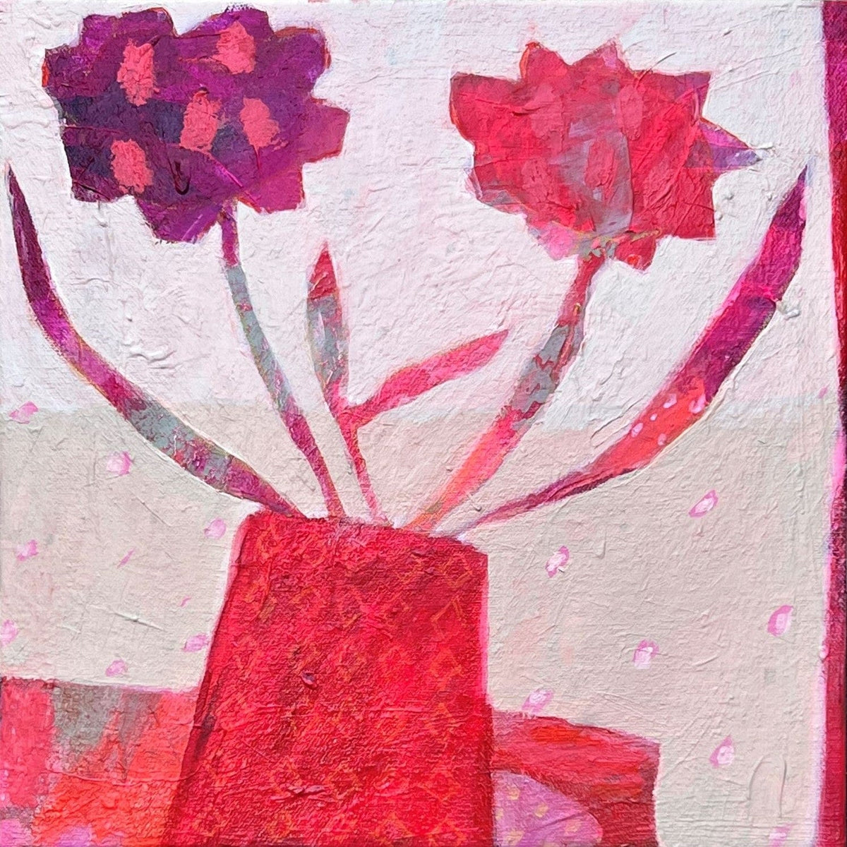 Pink Vase - Original Art