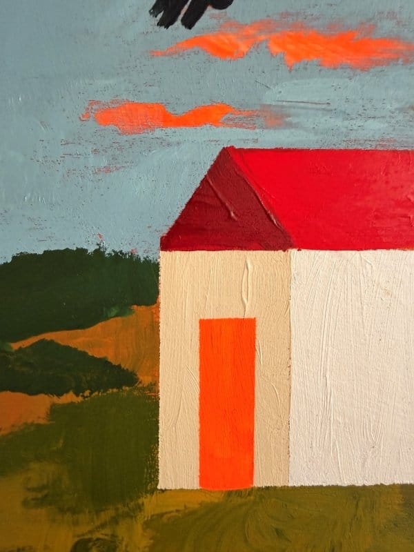 A Descent Into The Familiar - Original Artwork-Original Art-Marianne Le Cheaf-Greenhouse Interiors Pty Ltd