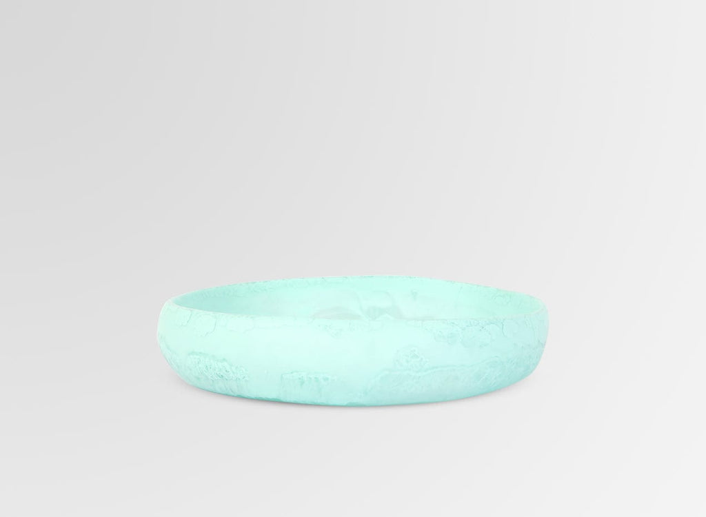 Small Resin Earth Bowl - Mint