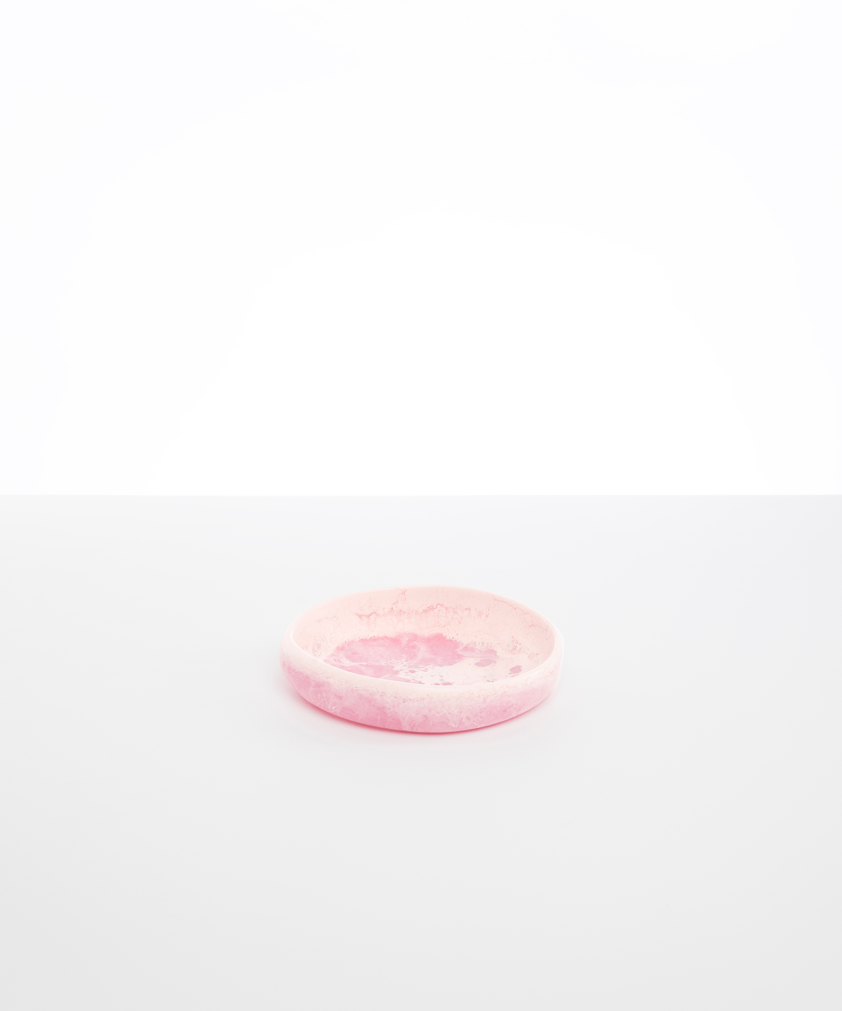 Small Resin Earth Bowl - Shell Pink