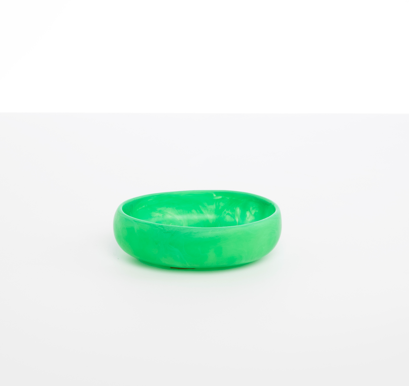 Small Resin Rock Bowl - Leaf
