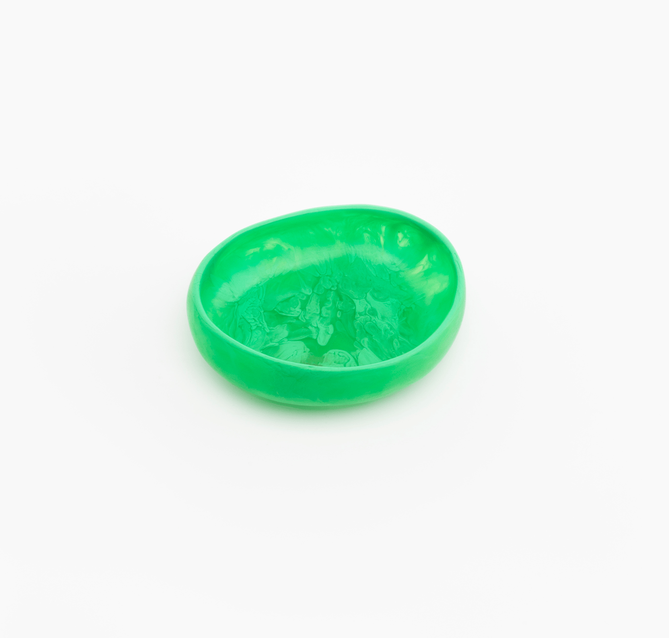 Small Resin Rock Bowl - Leaf