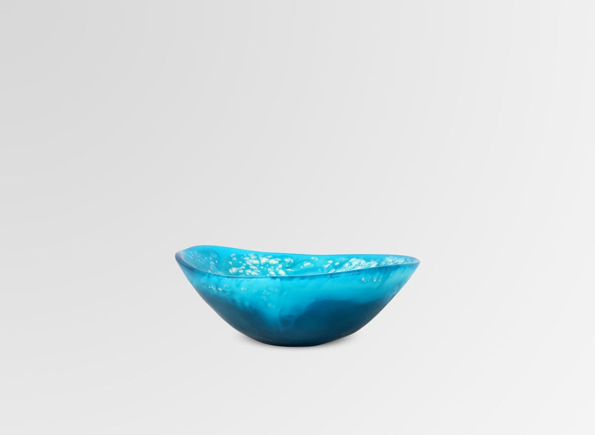 Resin Flow Soy Dish - Moody Blue
