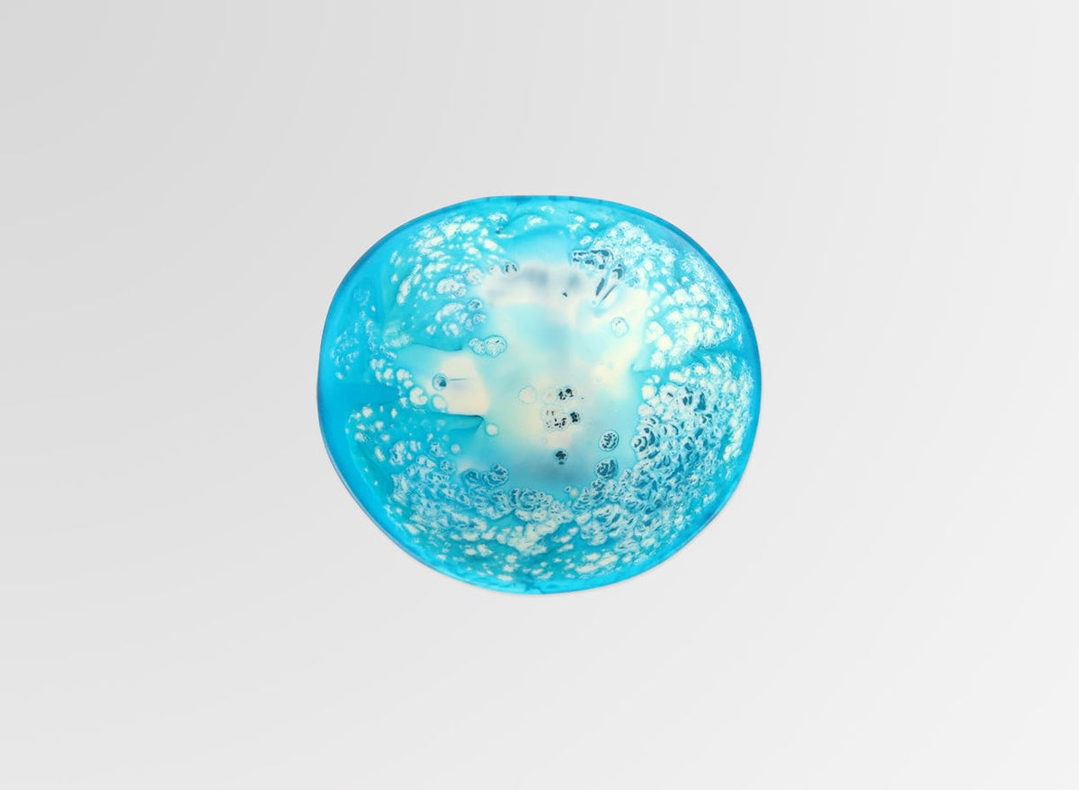Resin Flow Soy Dish - Moody Blue