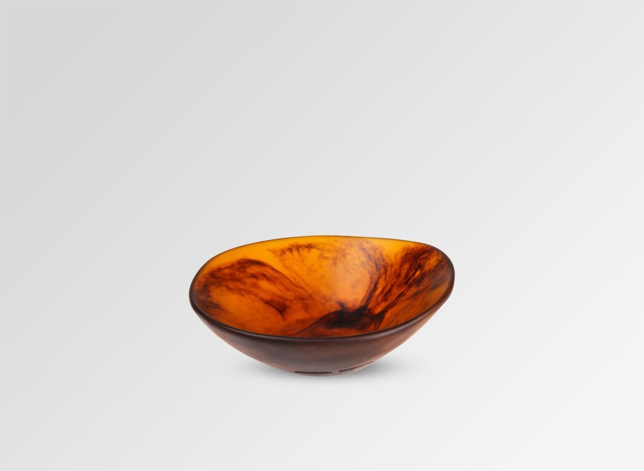 Resin Flow Soy Dish - Tortoise