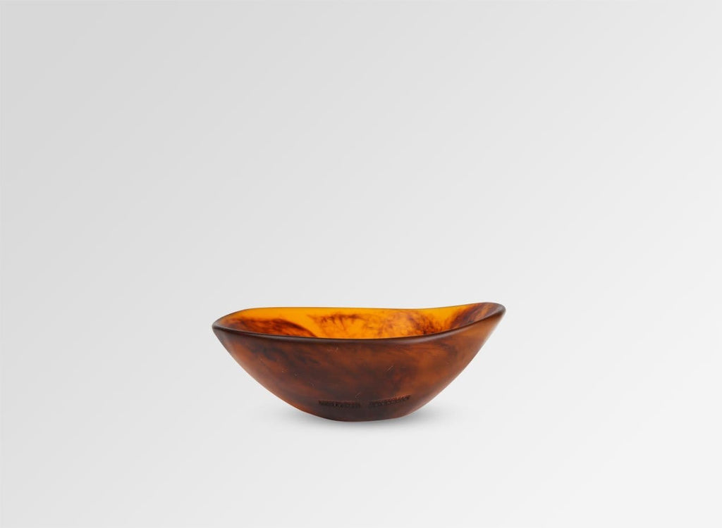 Resin Flow Soy Dish - Tortoise