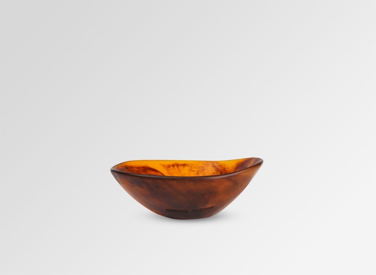 Resin Flow Soy Dish - Tortoise