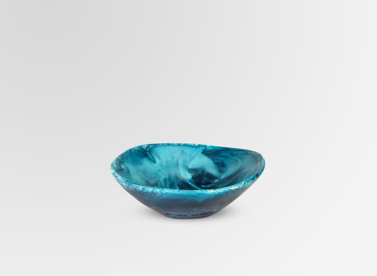 Resin Flow Soy Dish - Moody Blue