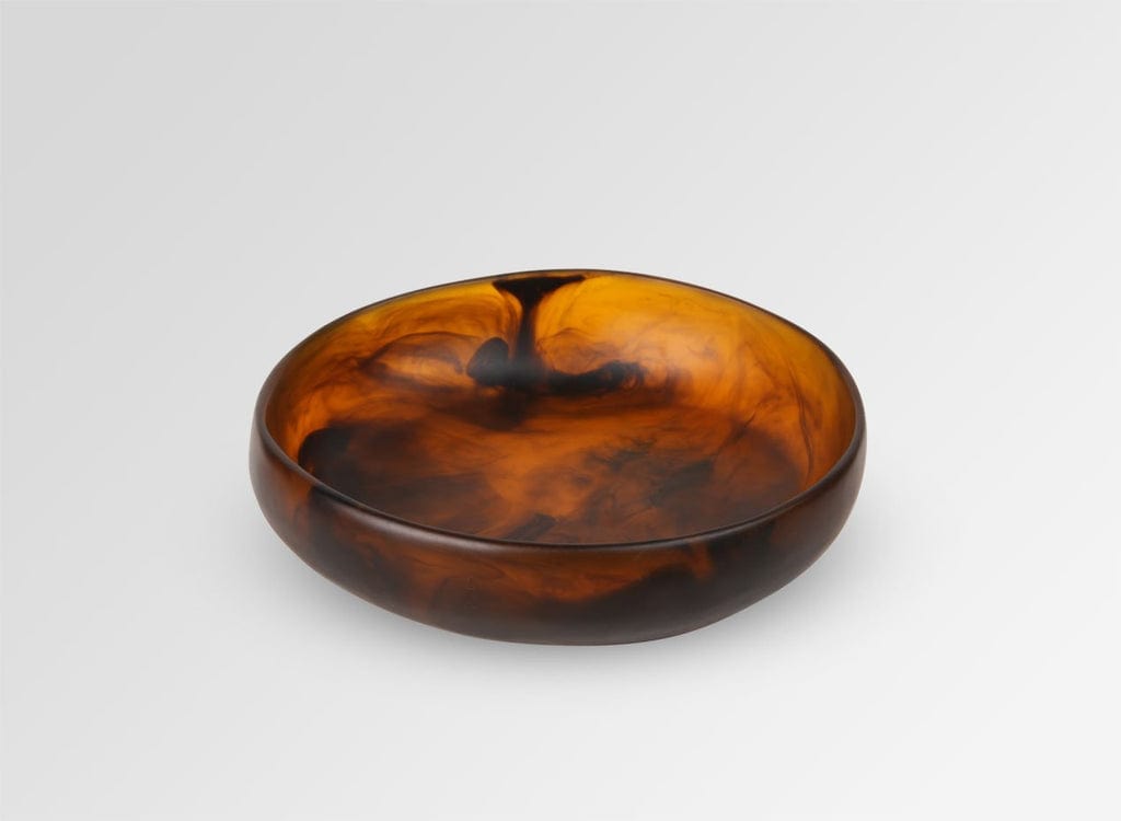 Small Resin Earth Bowl - Tortoise