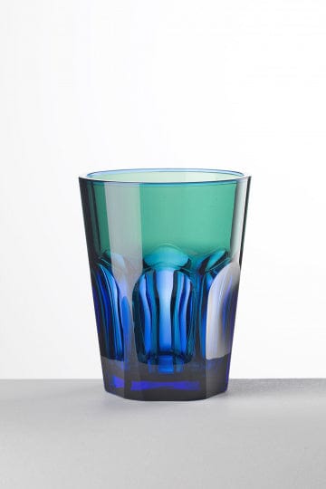 Mario Luca Giusti Set of 2 Double Face Acrylic Cups - Petroleum