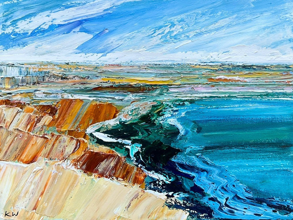 Shadow Tide III - Original Artwork-Original Art-Katie Wyatt-Greenhouse Interiors Pty Ltd