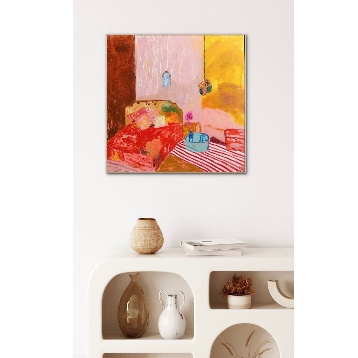 The Panther's Room In David's House - Original Painting