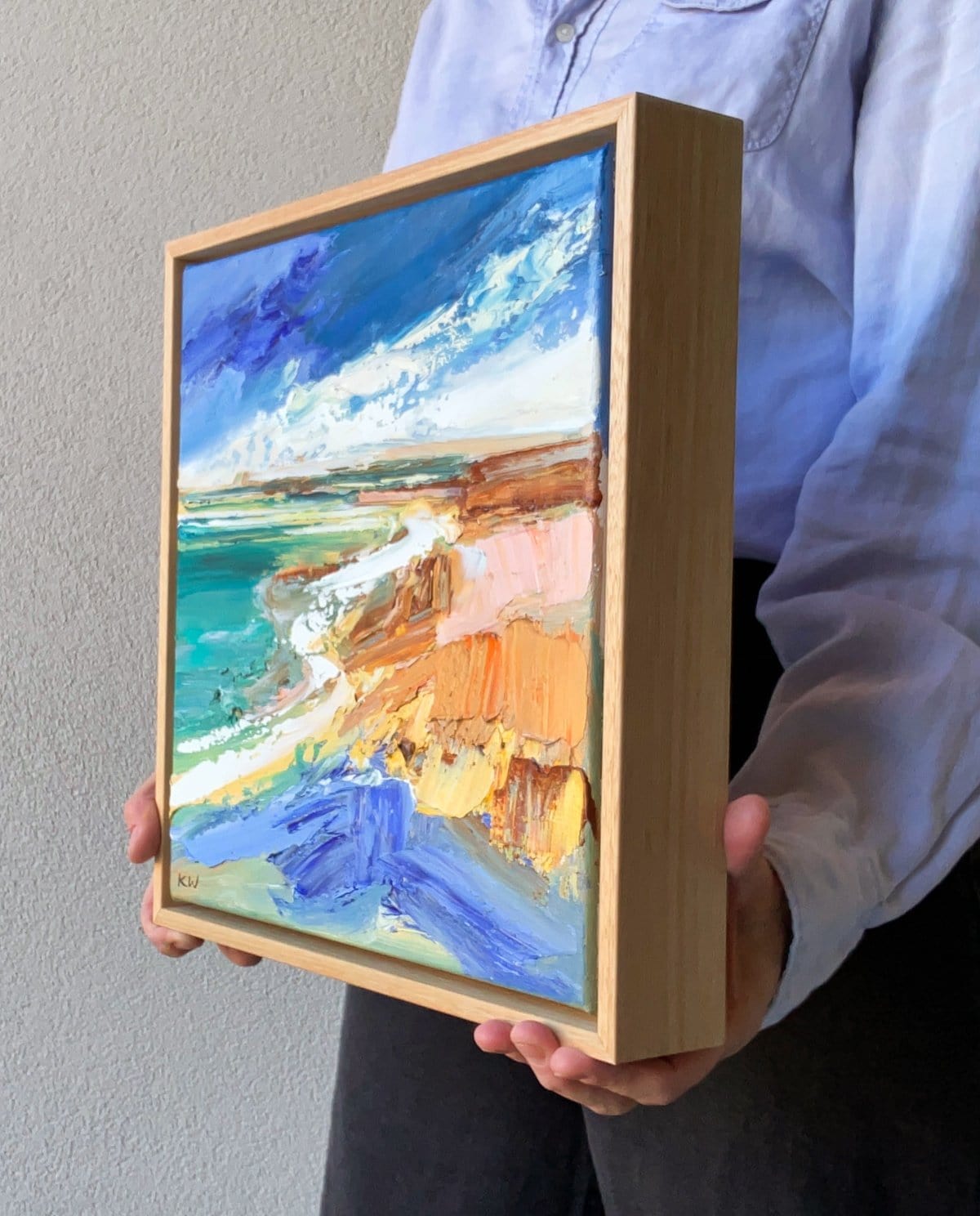 Cobalt Beach - Original Artwork
