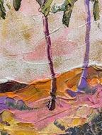 Shimmer Palms - Original Art