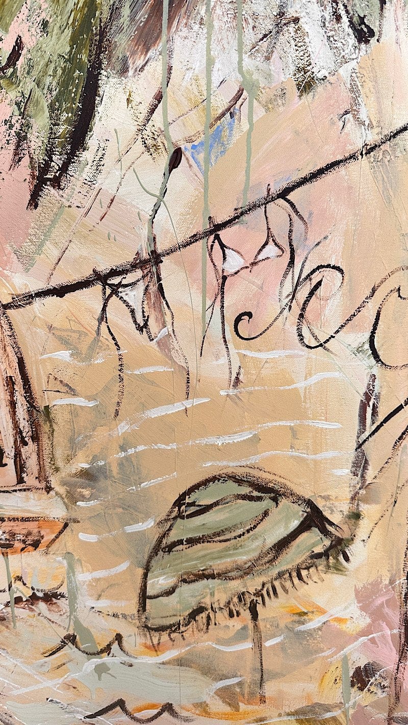 Seaweed Had Lines Too - Original Art