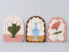 Art Tile - Light Blue Vase