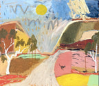 Track To Uluru - Original Artwork