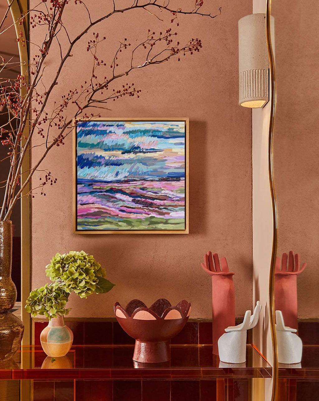 Over The Moon - Original Art