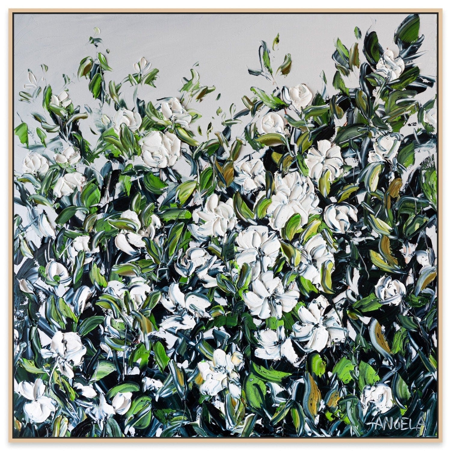 Whispers In White - Original Art