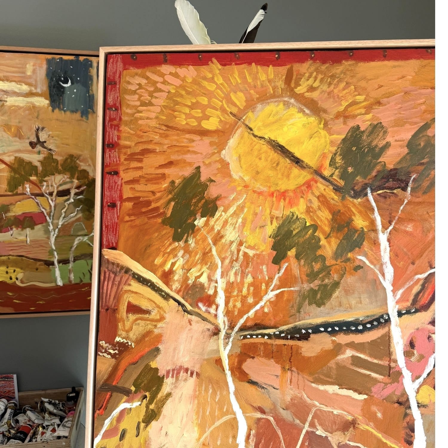 Ormiston Gorge Calling   - Original Artwork