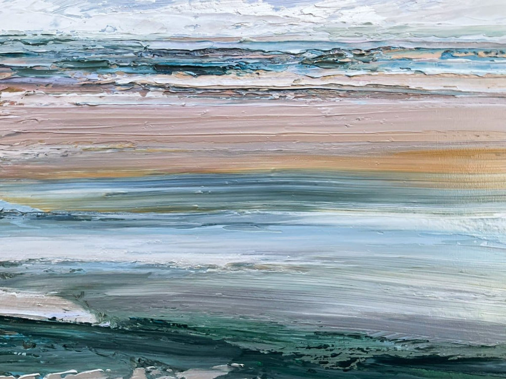 Indigo Shore - Original Artwork-Original Art-Katie Wyatt-Greenhouse Interiors Pty Ltd